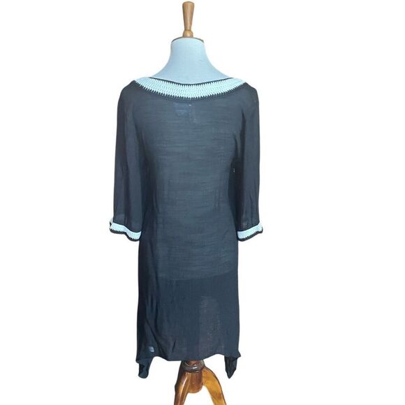 Divas Limited Black Summer Cover Up Loungewear Size Small-NWT - Picture 5 of 12